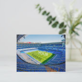 Stadion - Bleachers Postkarte (Stehend Vorderseite)