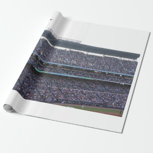 Stadion Crowd Wrapping Paper Geschenkpapier