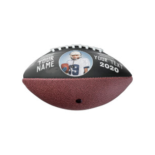 Stadion leuchtet Custom Football Black