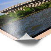 Stadion Pittsburgh Drei Flüsse Fotodruck (Ecke)