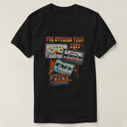 Stadion Tour 2022 T Shirt Classic T - Shirt (Design vorne)
