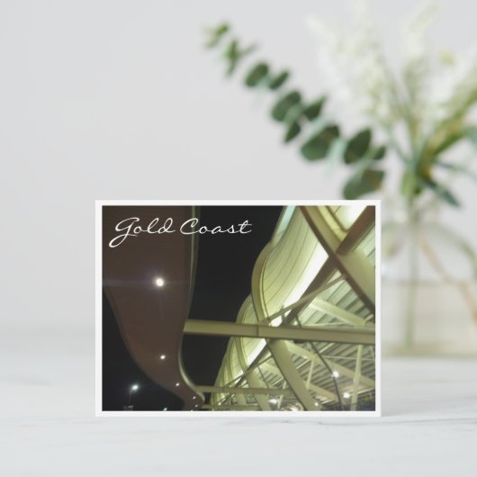 Stadionnacht Postkarte (Stehend Vorderseite)