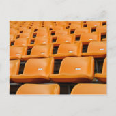 Stadionsitzplatz Postkarte (Vorderseite)