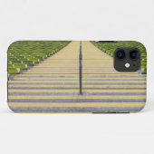 Stadionstreppenhaus zwischen Reihen der grünen Case-Mate iPhone Hülle (Rückseite (Horizontal))