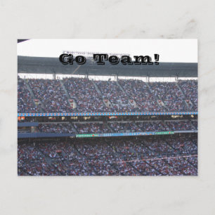Stadium Crowd Postkarte