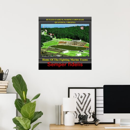STADIUMQUANTICO, VA POSTER (Heimbüro)