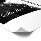 Stadler und Mozart Klarinette Poster (Ecke)