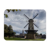 Stadsmolen Windmill, Hulst, Niederlande Magnet (Horizontal)