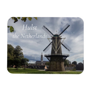 Stadsmolen Windmill, Hulst, Niederlande Magnet