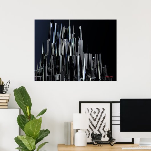 Stadt 1 poster (Heimbüro)