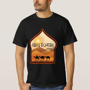 Stadt Abu dhabi in Arabien T-Shirt