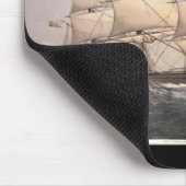 Stadt Adelaide Clipper Schiff 1800 Mousepad (Ecke)