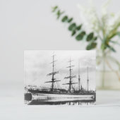 Stadt Adelaide Clipper Schiff 1800 Postkarte (Stehend Vorderseite)