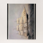 Stadt Adelaide Clipper Schiff 1800 Puzzle (Vertikal)