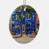 Stadt - Alexandria VA - Die Farben von Alexandria Keramik Ornament (Rechts)