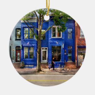 Stadt - Alexandria VA - Die Farben von Alexandria Keramik Ornament