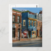 Stadt - Alexandria, VA - King Street Blues Postkarte (Vorne/Hinten)