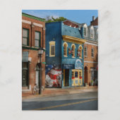 Stadt - Alexandria, VA - King Street Blues Postkarte (Vorderseite)