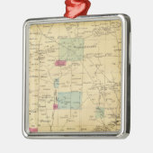 Stadt Allegheny Silbernes Ornament (Links)