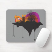 Stadt am Himmel Mousepad (Mit Mouse)