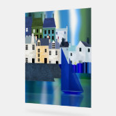 Stadt am Meer Acrylschild (Winkel)
