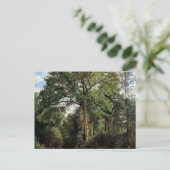 Stadt am Rande von Jean-Baptiste Camille Corot Postkarte (Stehend Vorderseite)