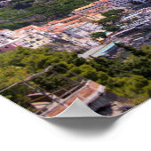 Stadt Amalfi Küste Italien Poster (Ecke)