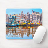 Stadt Amsterdam, Niederlande Mousepad (Mit Mouse)