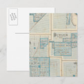 Stadt Angola mit Fremont Postkarte (Vorne/Hinten)