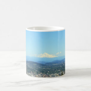 Stadt-Ansicht Portlands, Oregon, Kaffeetasse