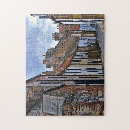 Stadt Anstruther Schottland. Puzzle (Vertikal)