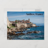 Stadt Antibes, Frankreich Postkarte (Vorne/Hinten)