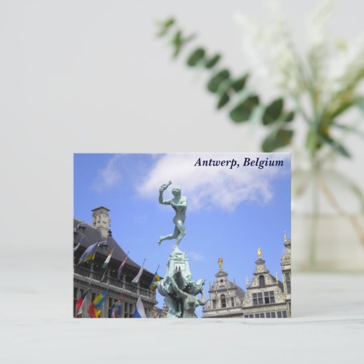 Stadt Antwerpen Postkarte (Stehend Vorderseite)