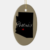 Stadt Arizona Keramikornament (Rechts)