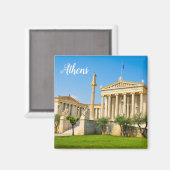 Stadt Athen, Griechenland Magnet (Vorderseite/Rückseite)