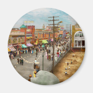 Stadt - Atlantic City NJ - Steel Pier 1909 Magnet