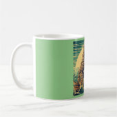 Stadt Atlantis 4 - Holzbau Kaffeetasse (Links)