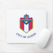 Stadt Austin (Texas) Mousepad (Mit Mouse)