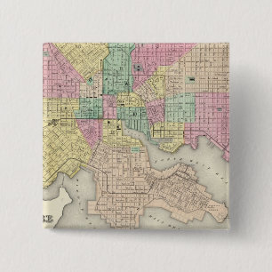 Stadt Baltimore Maryland Button