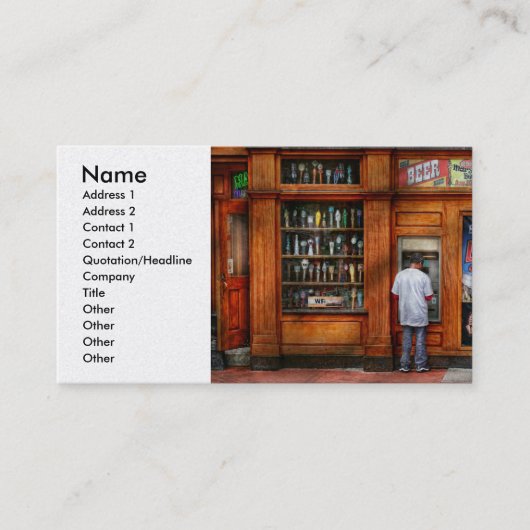 Stadt - Baltimore MD - erforschen Sie das Land des Visitenkarte (Vorderseite)