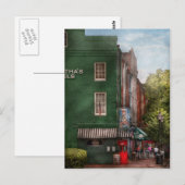 Stadt - Baltimore, MD - Fells Point, MD - Bertha's Postkarte (Vorne/Hinten)