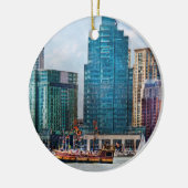 Stadt - Baltimore MD - Hafen Ost Keramikornament (Links)