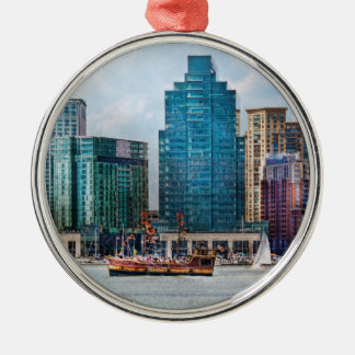 Stadt - Baltimore MD - Hafen Ost Ornament Aus Metall