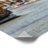 Stadt - Baltimore MD - Hafen Ost Poster (Ecke)