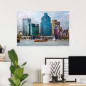 Stadt - Baltimore MD - Hafen Ost Poster (Heimbüro)
