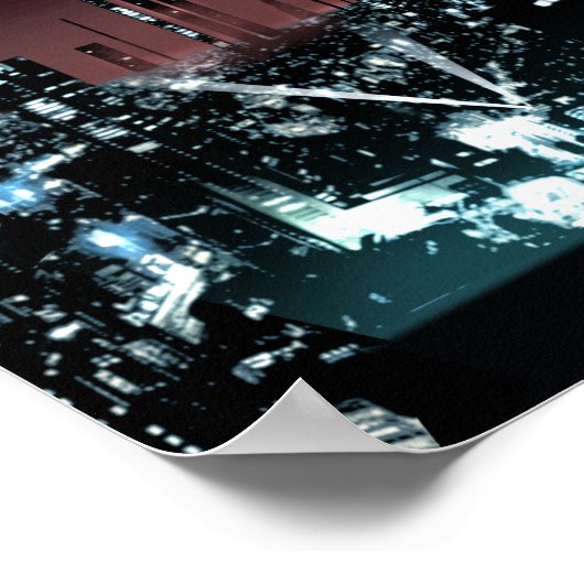 Stadt Balzar Poster (Ecke)