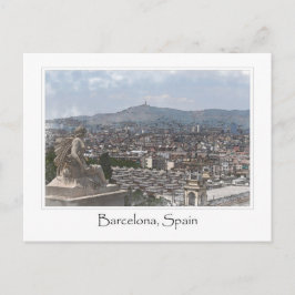 Stadt Barcelona Spanien Stadtbild Postkarte