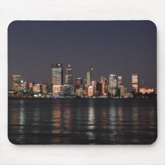 Stadt bei Nacht Mousepad (Vorne)