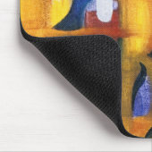 Stadt beleuchtet Mausunterlage Mousepad (Ecke)