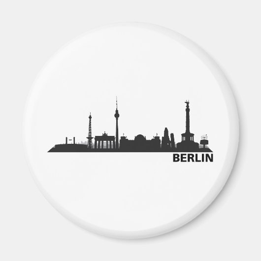 Stadt Berlin - Skyline 1c Magnet (Vorne)
